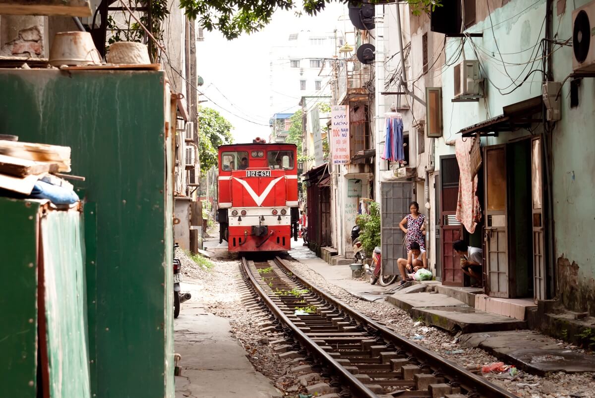 Transport au Vietnam le Train